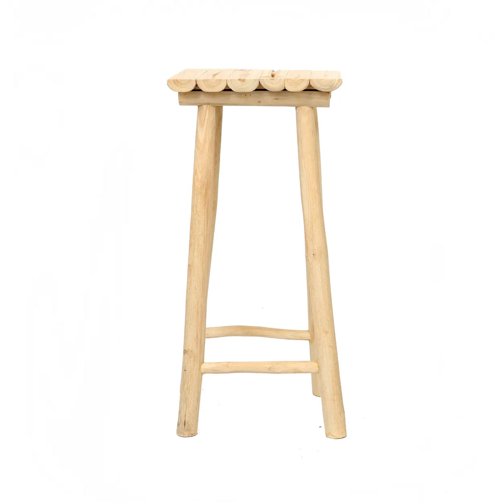 Le tabouret de bar Island - Naturel