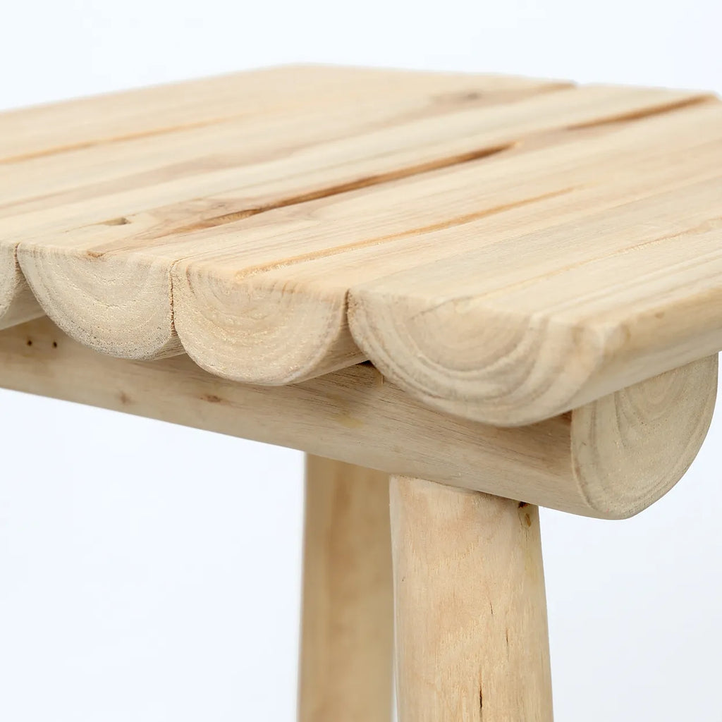 Le tabouret de bar Island - Naturel