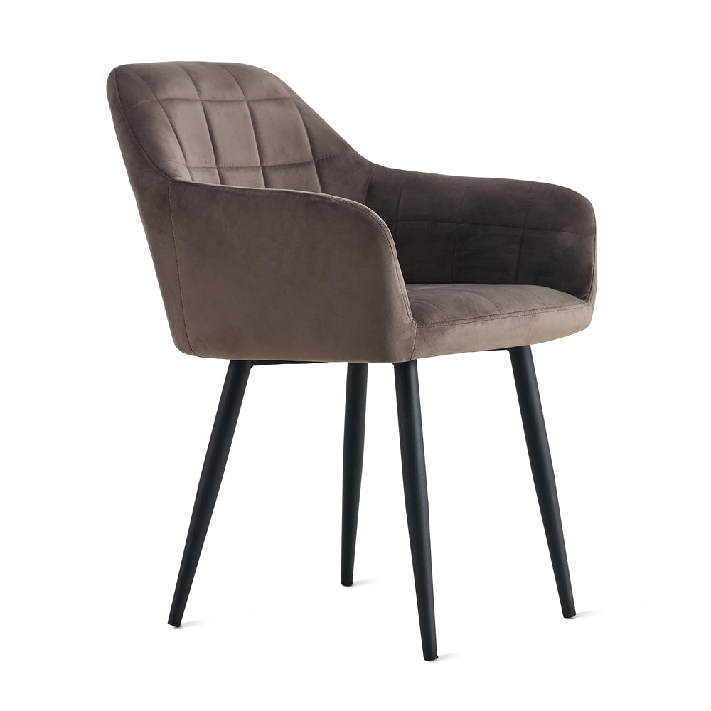 Dining chair Praia Velvet Anthracite