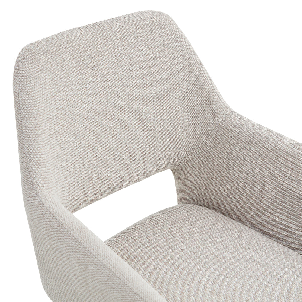 Dining chair Tess Linen Beige
