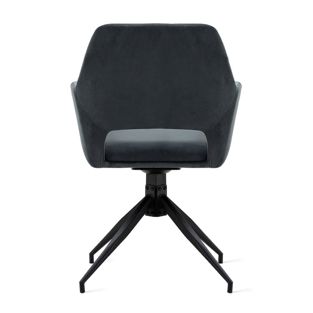 Dining chair Tess Velvet Anthracite