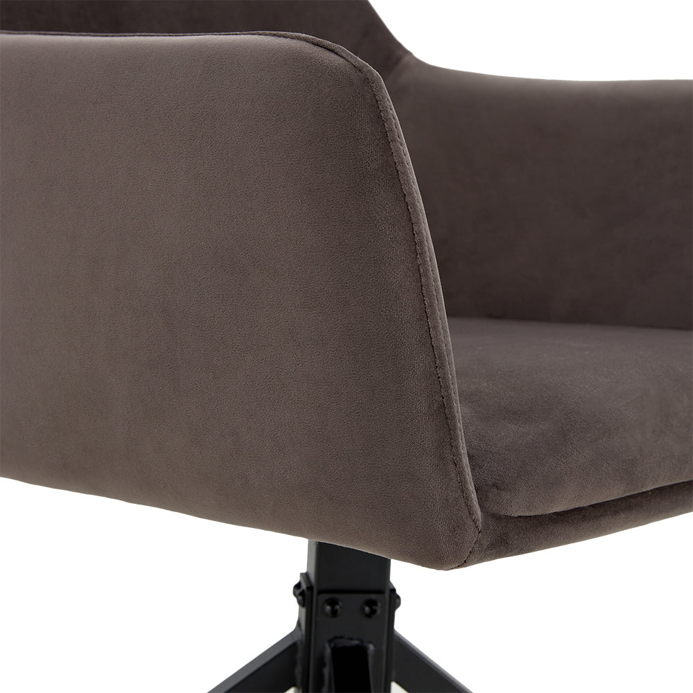 Dining chair Tess Velvet Gray