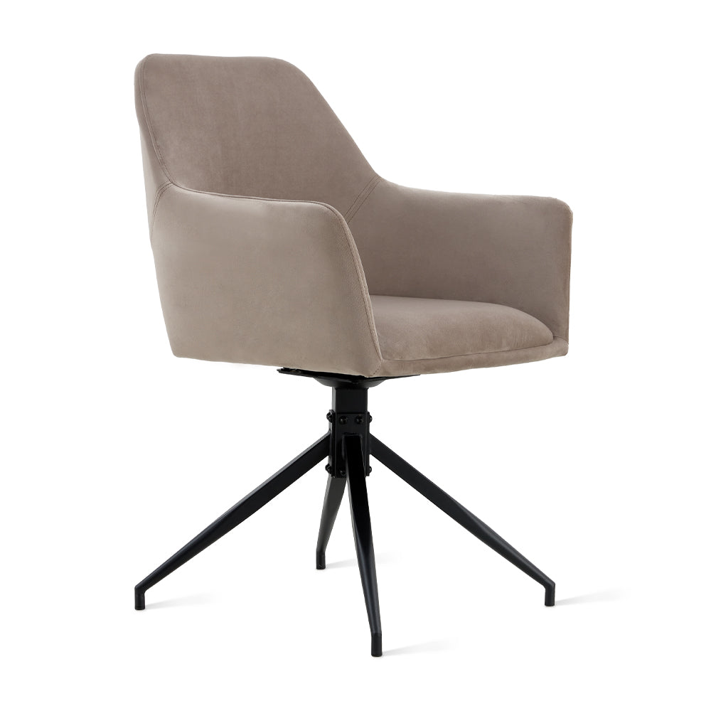 Dining chair Tess Velvet Taupe