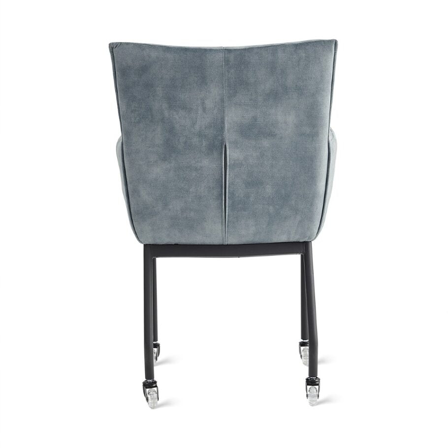 Dining Chair Thomas - Velvet Petrol