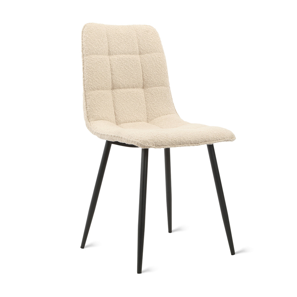 Dining chair Yerevan - Bouclé Taupe