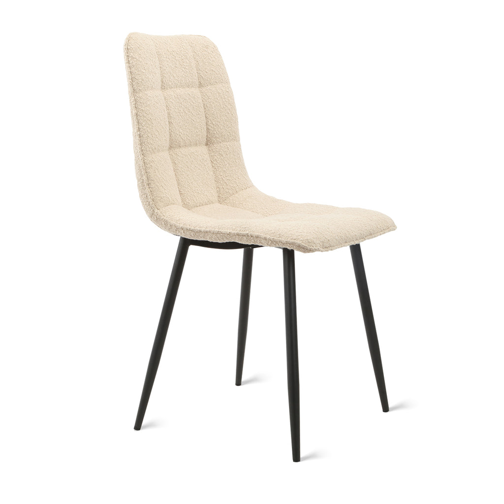 Dining chair Yerevan - Bouclé Taupe