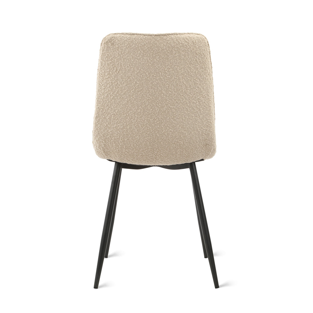 Dining chair Yerevan - Bouclé Taupe