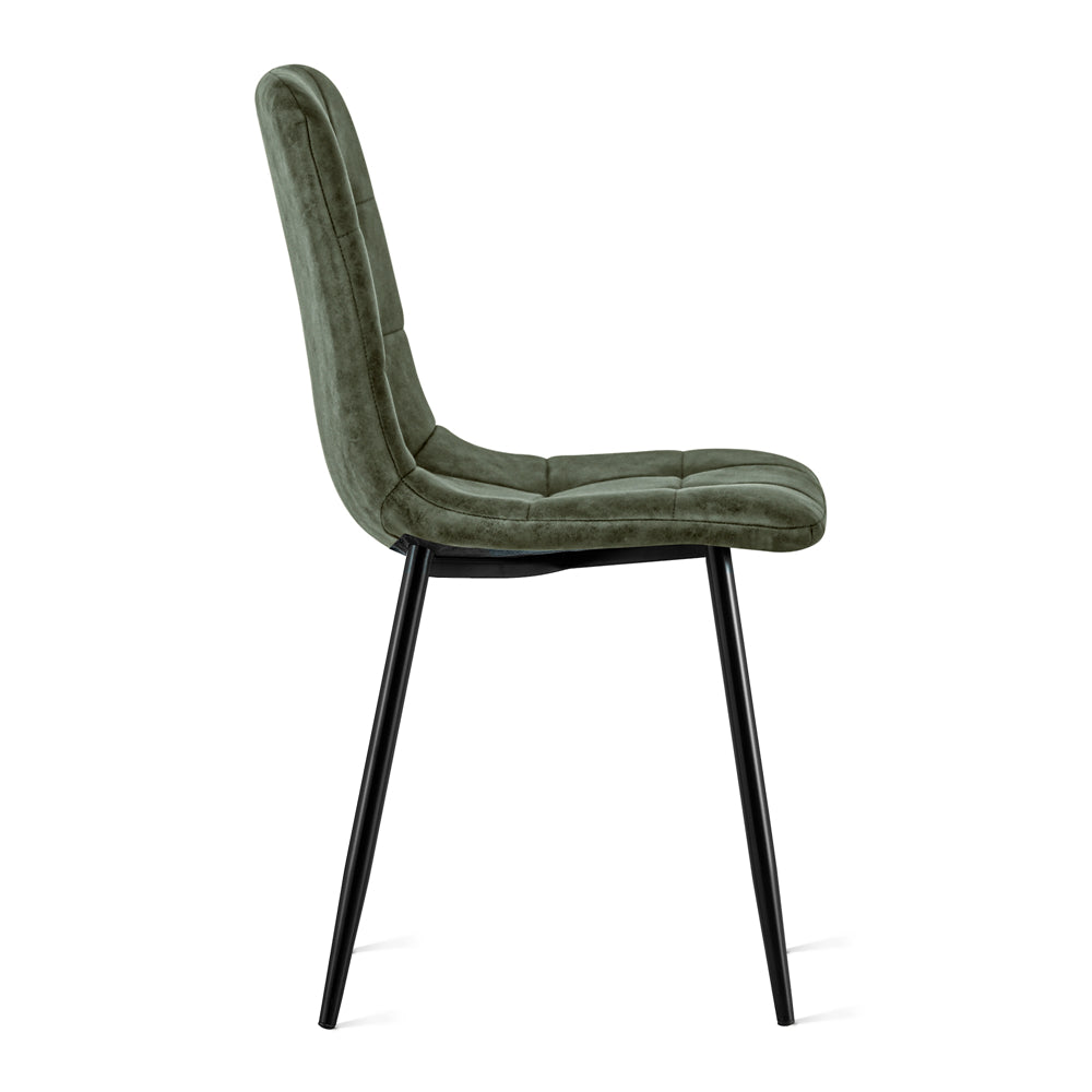 Dining chair Yerevan Microfiber Army