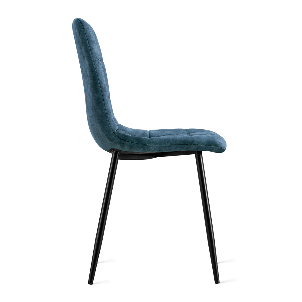 Dining chair Yerevan Velvet Petrol