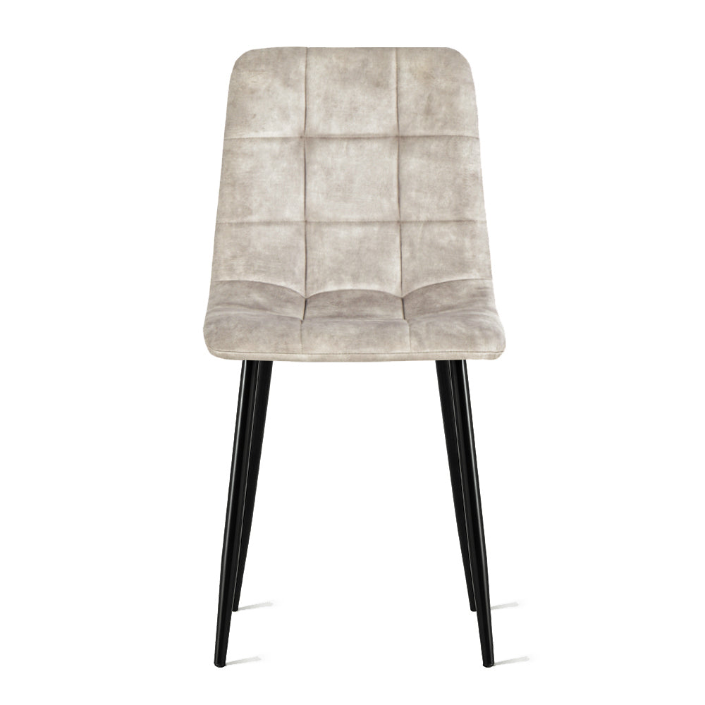 Dining chair Yerevan Velvet Taupe