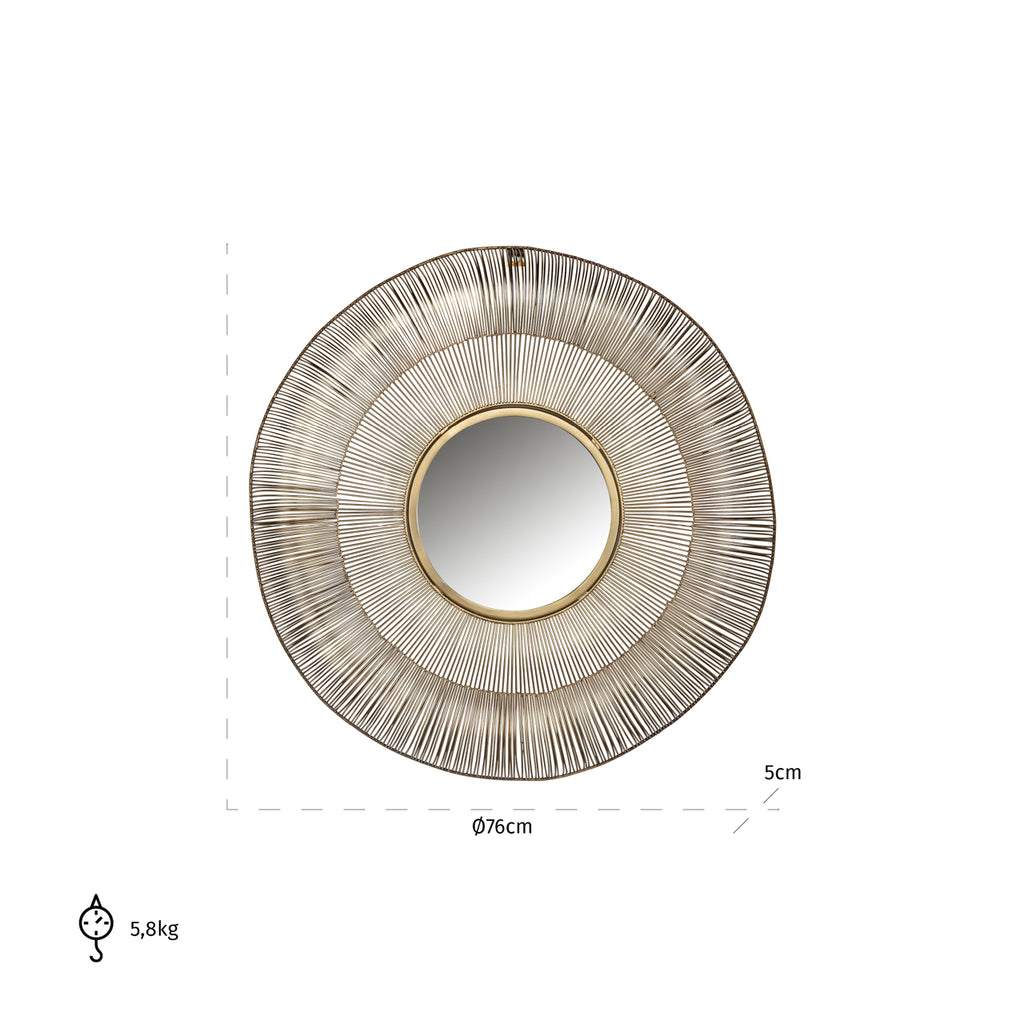 Miroir Aliza 75Ø