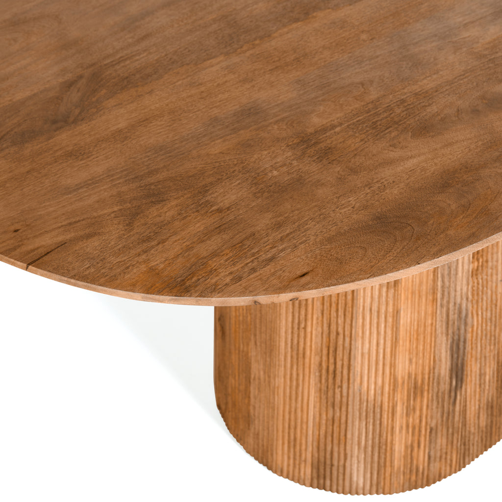Mokka Coffee Table Light Brown 200cm