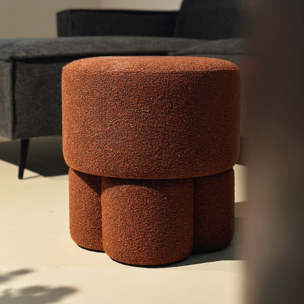 Pouf Geneva - Boucle Rust