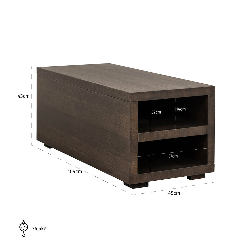 Sofa-Element Oakura (Braun)