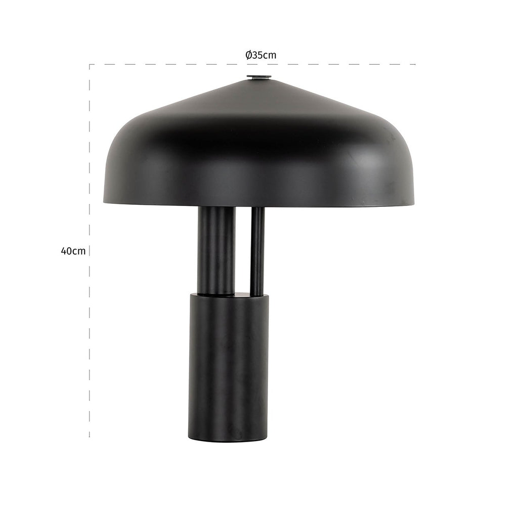 Lampe de table Linzy noire (Black)