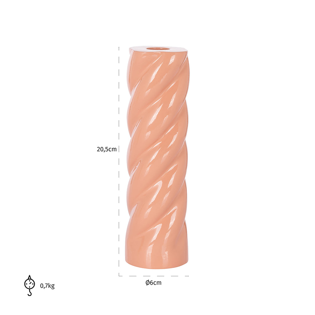 Candle holder Suzy large (Pink)