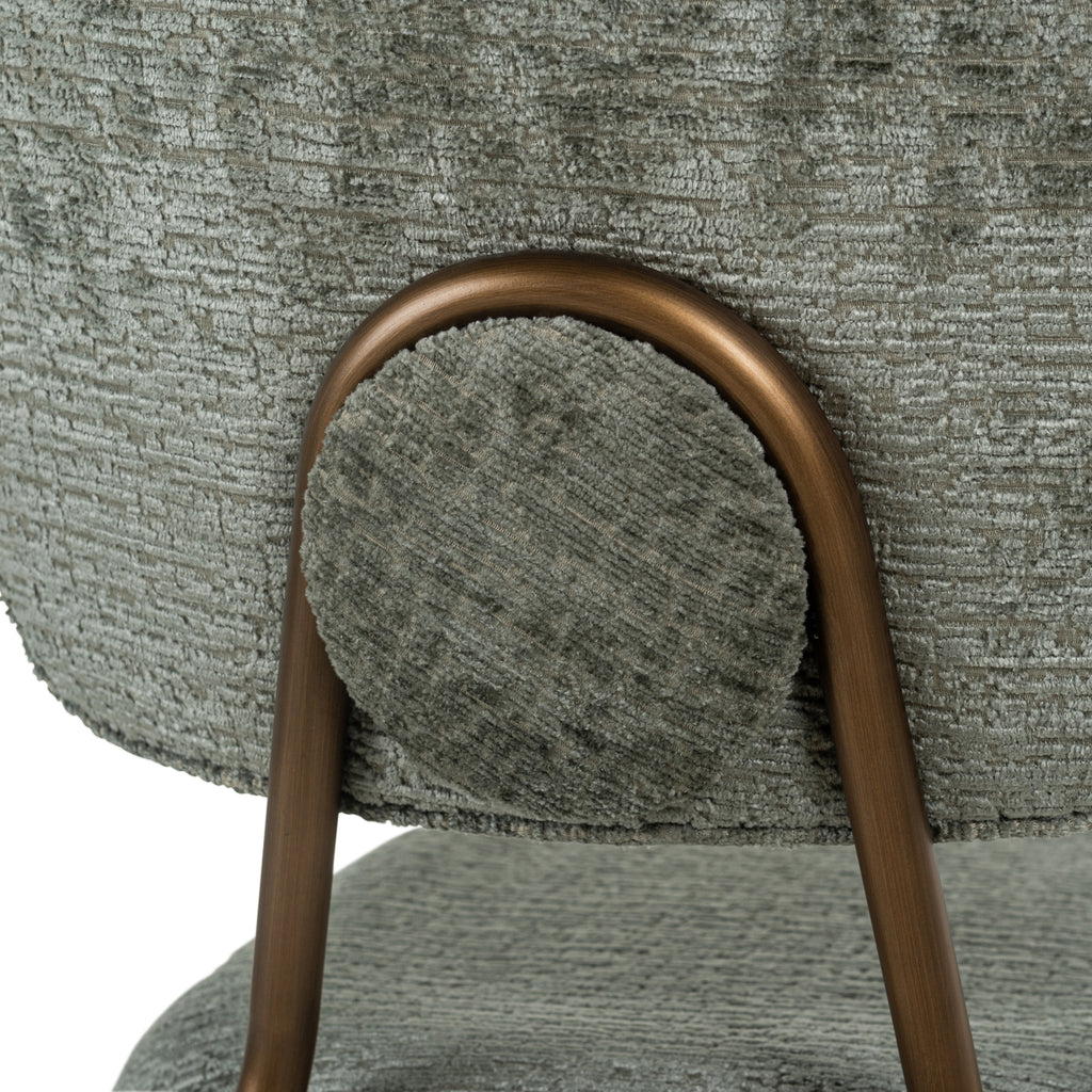Comptoir Xenia thym fusion / pieds or brossé