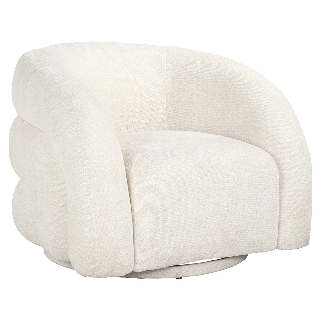 Fauteuil pivotant Arcus licorne blanc