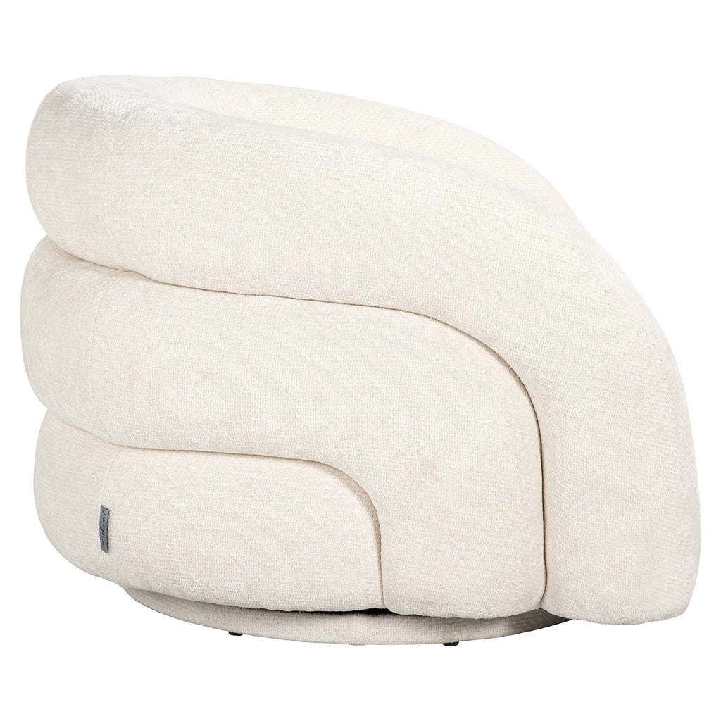 Fauteuil pivotant Arcus licorne blanc