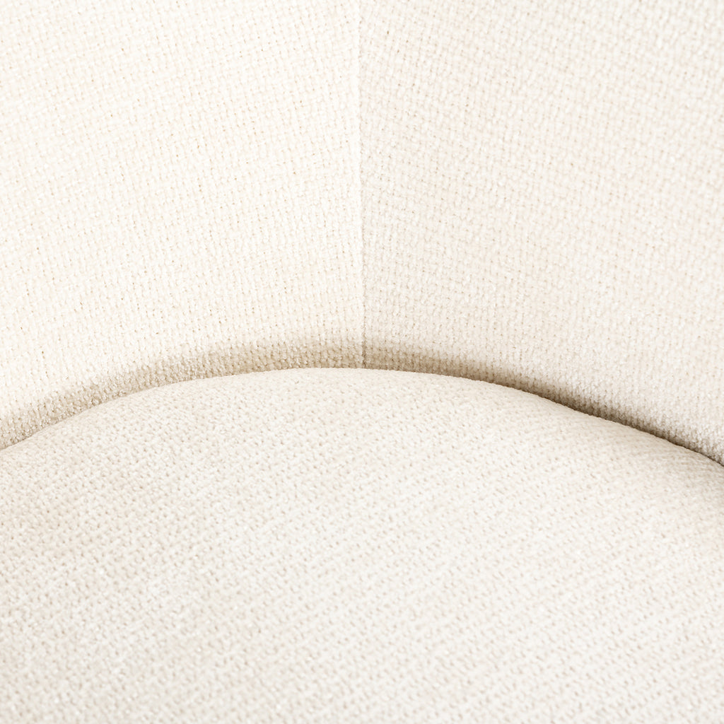 Fauteuil pivotant Arcus licorne blanc