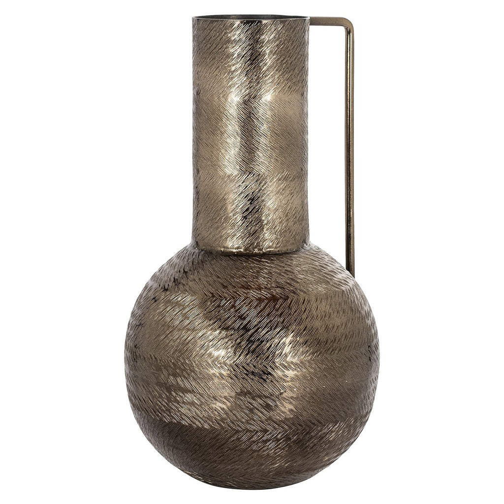 Vase Leia large smoke black