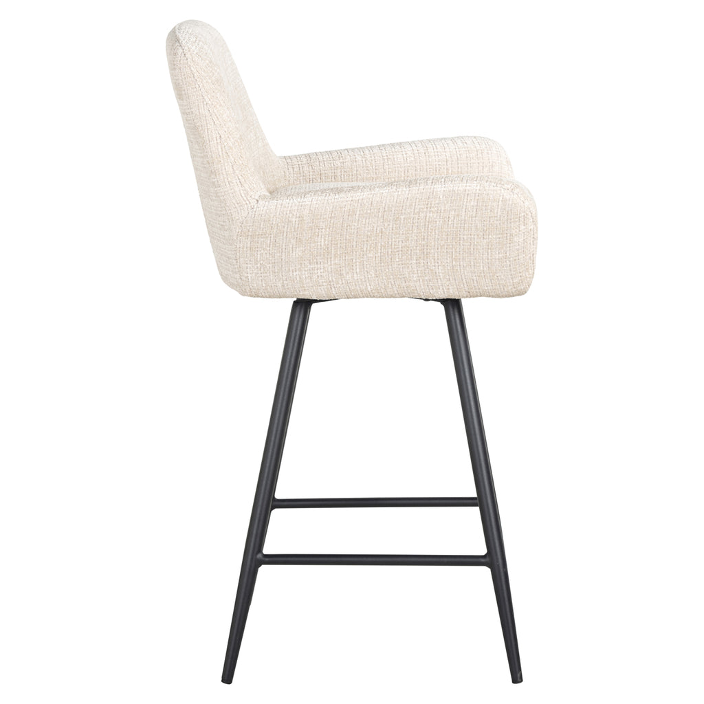 Counterstuhl Linsey beige Chenille