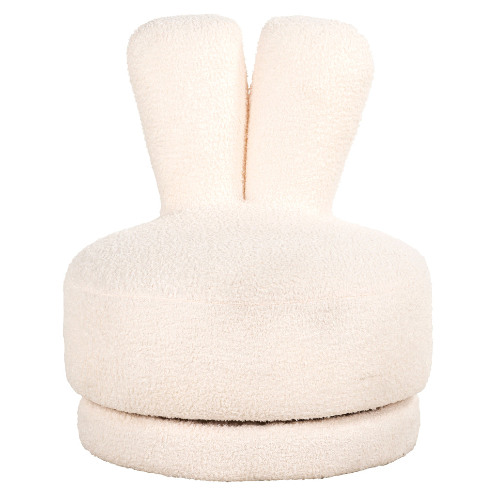 Kinderstoel Bunny white teddy