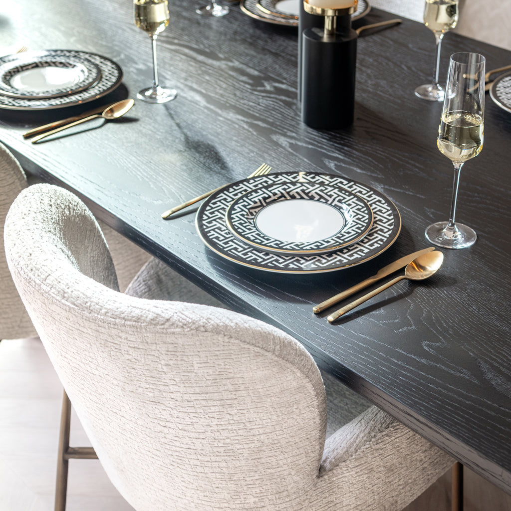 Eettafel Fairmont schwarz 270