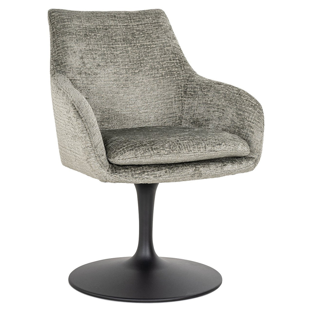 Fauteuil pivotant Marlon fusion de thym