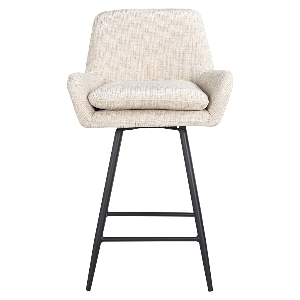 Counterstuhl Linsey beige Chenille