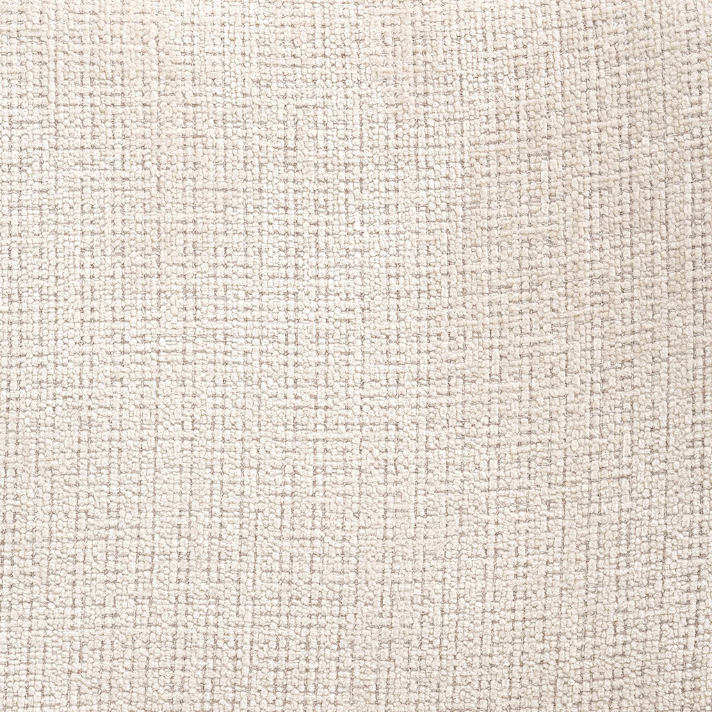 Fauteuil pivotant Dakota en chenille beige