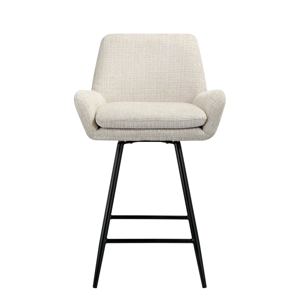 Counterstuhl Linsey beige Chenille
