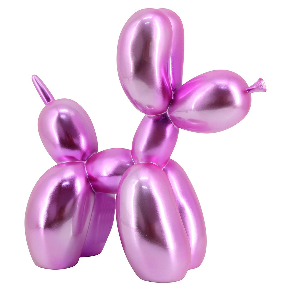 Hund Deko Objekt rosa