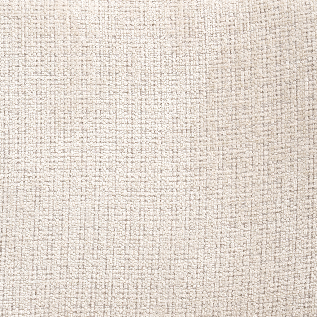 Fauteuil pivotant Dakota en chenille beige