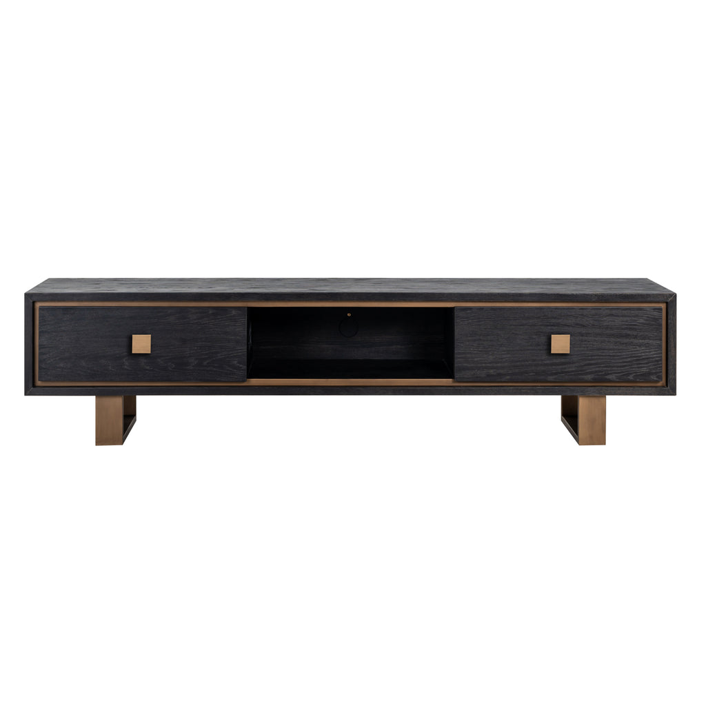 Hunter TV cabinet with 2 drawers