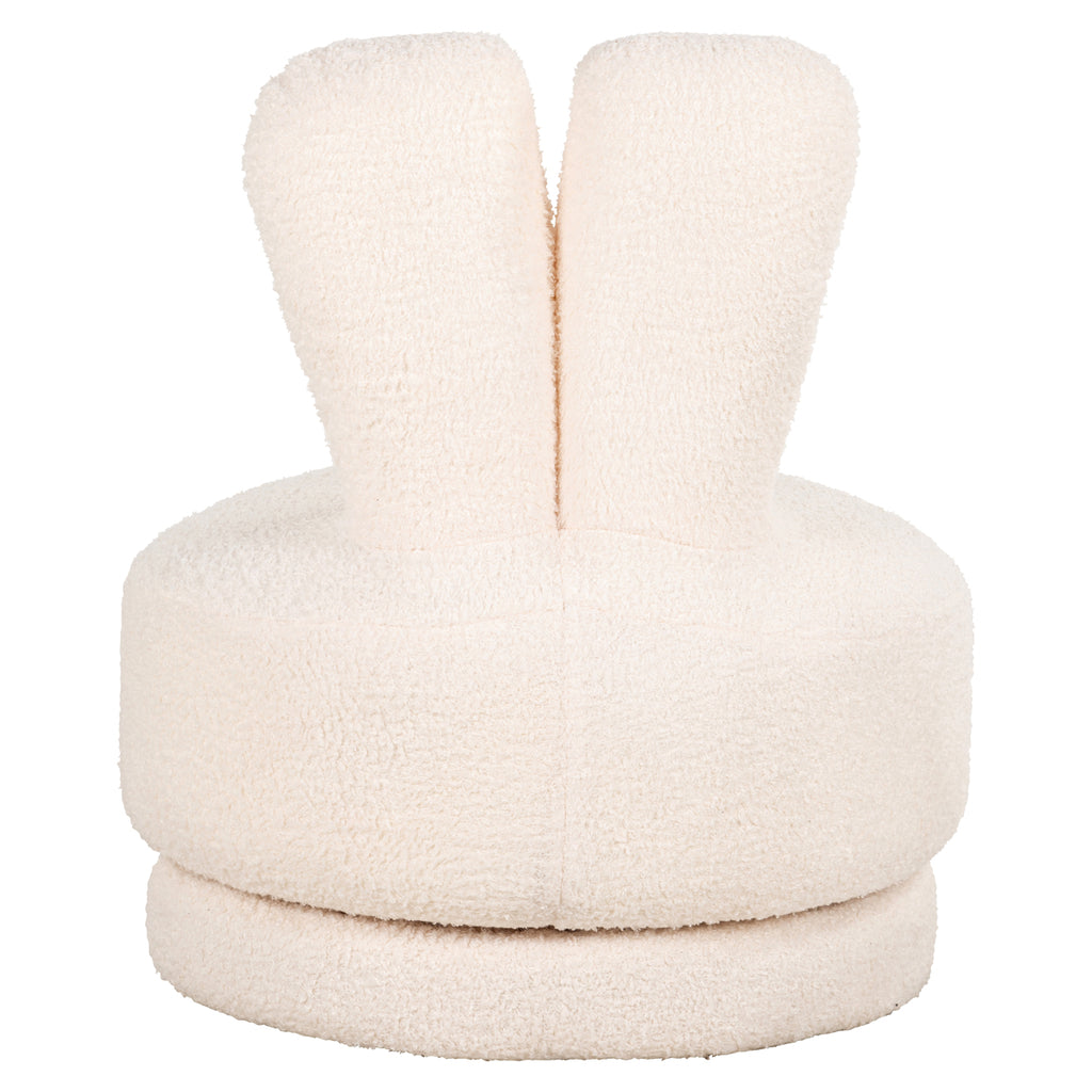 Kinderstoel Bunny white teddy