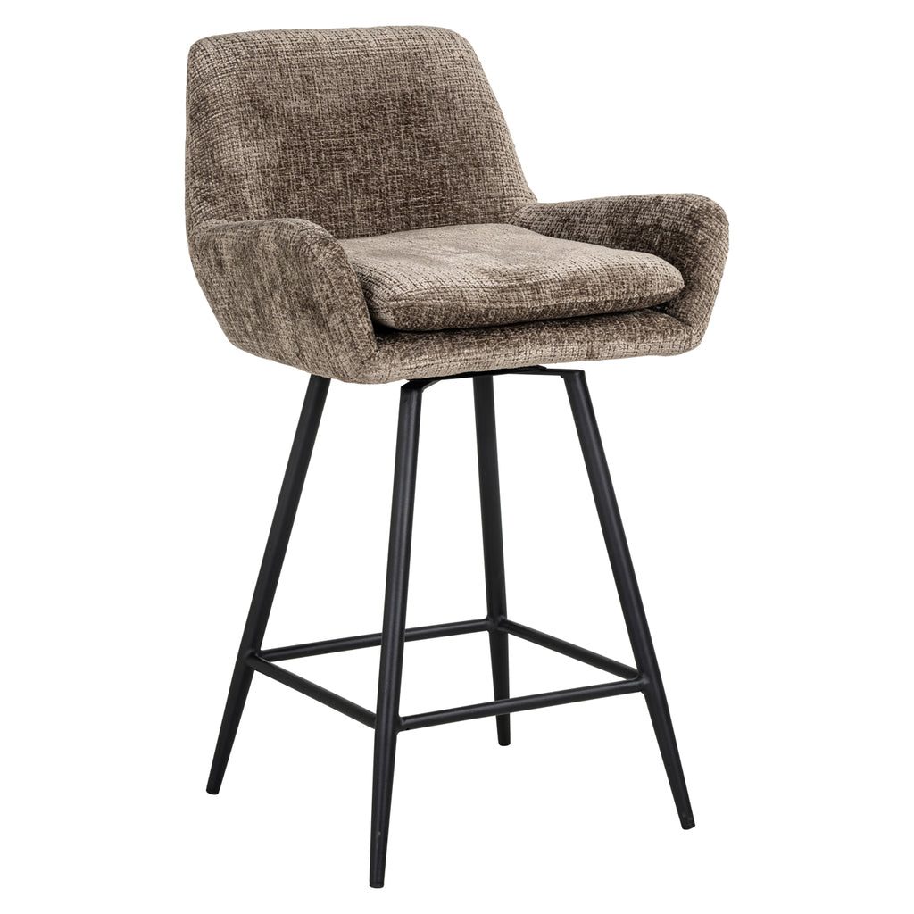 Counter stool Linsey stone chenille