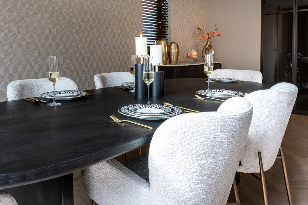 Eettafel Fairmont schwarz 270