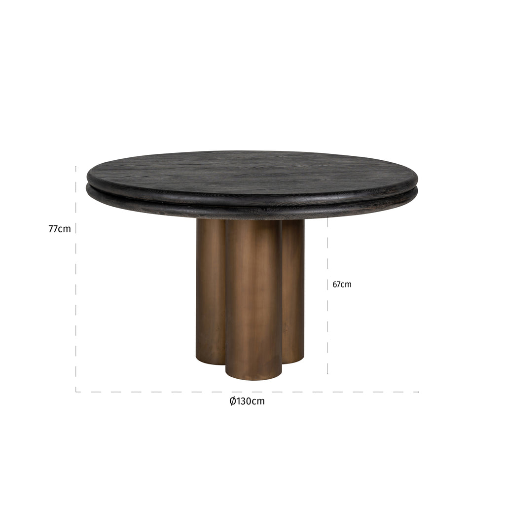 Eettafel Macaron 130Ø