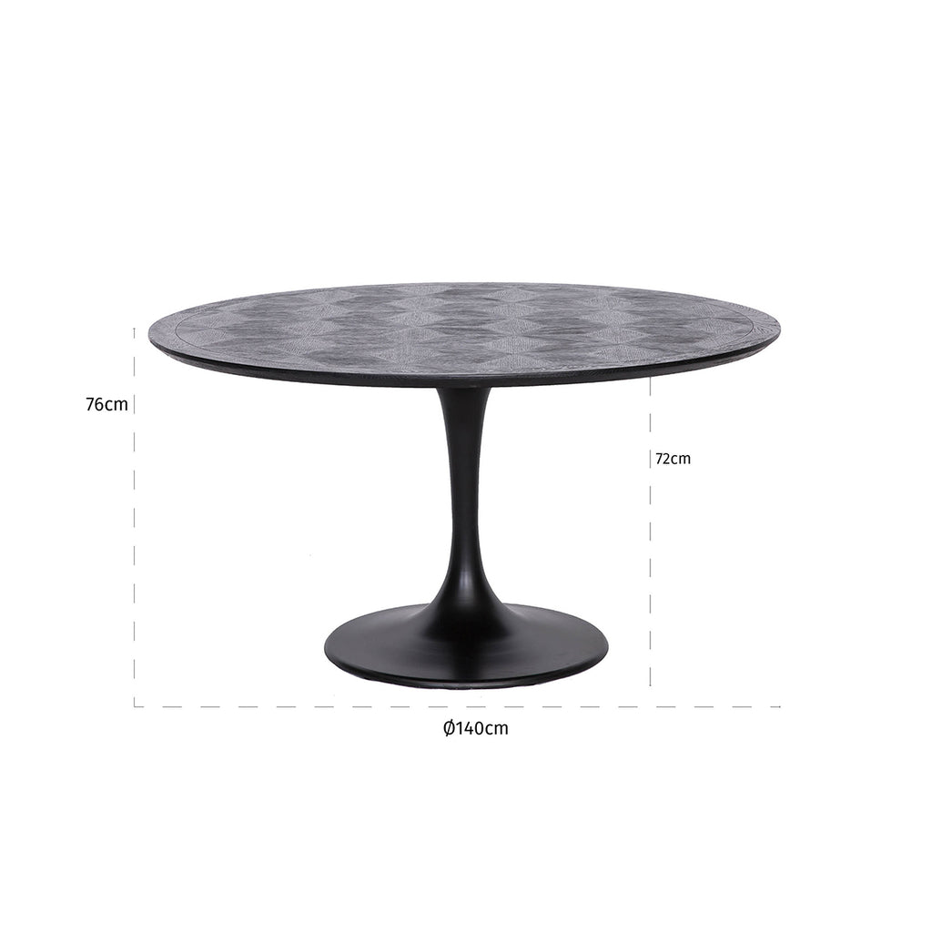 Table à manger Blax 140Ø