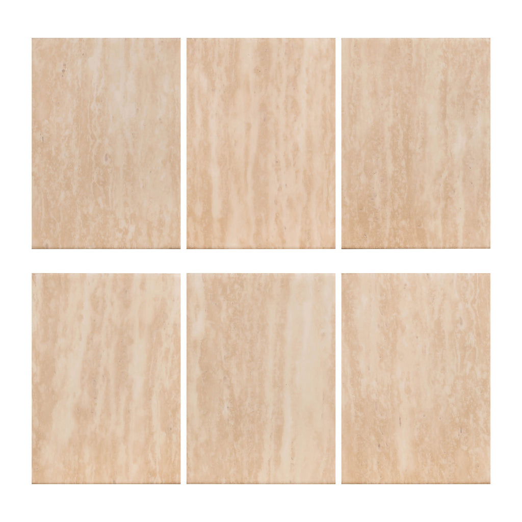 Eettafel Fictus Travertin Faux