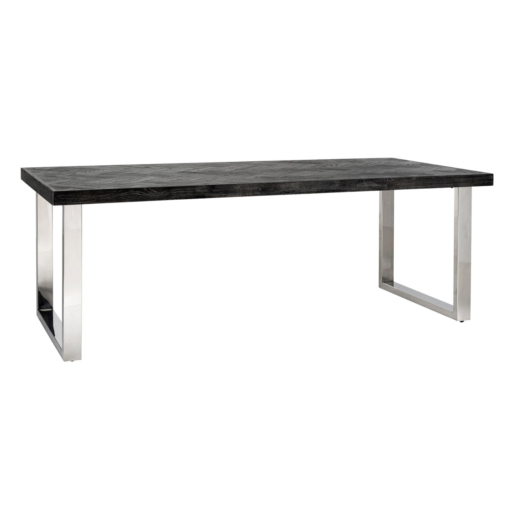 Table à manger Blackbone argent 220
