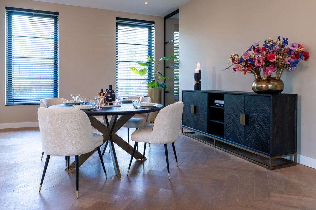 Eettafel Blackbone Messing 140Ø