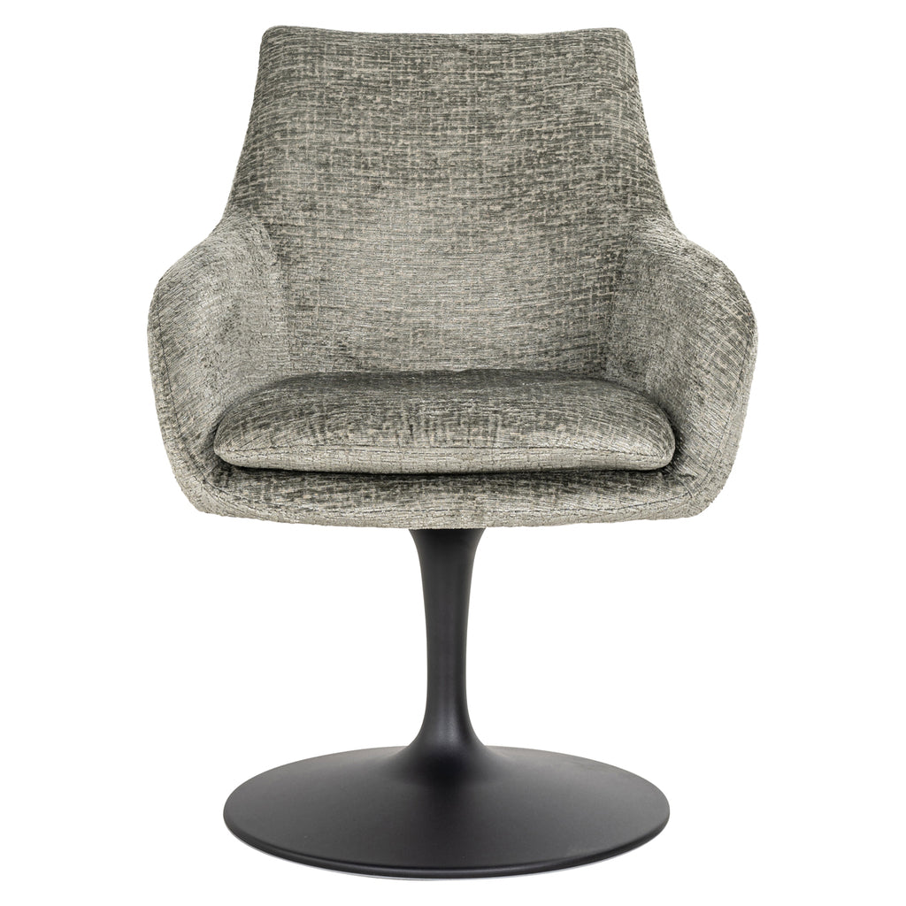 Fauteuil pivotant Marlon fusion de thym