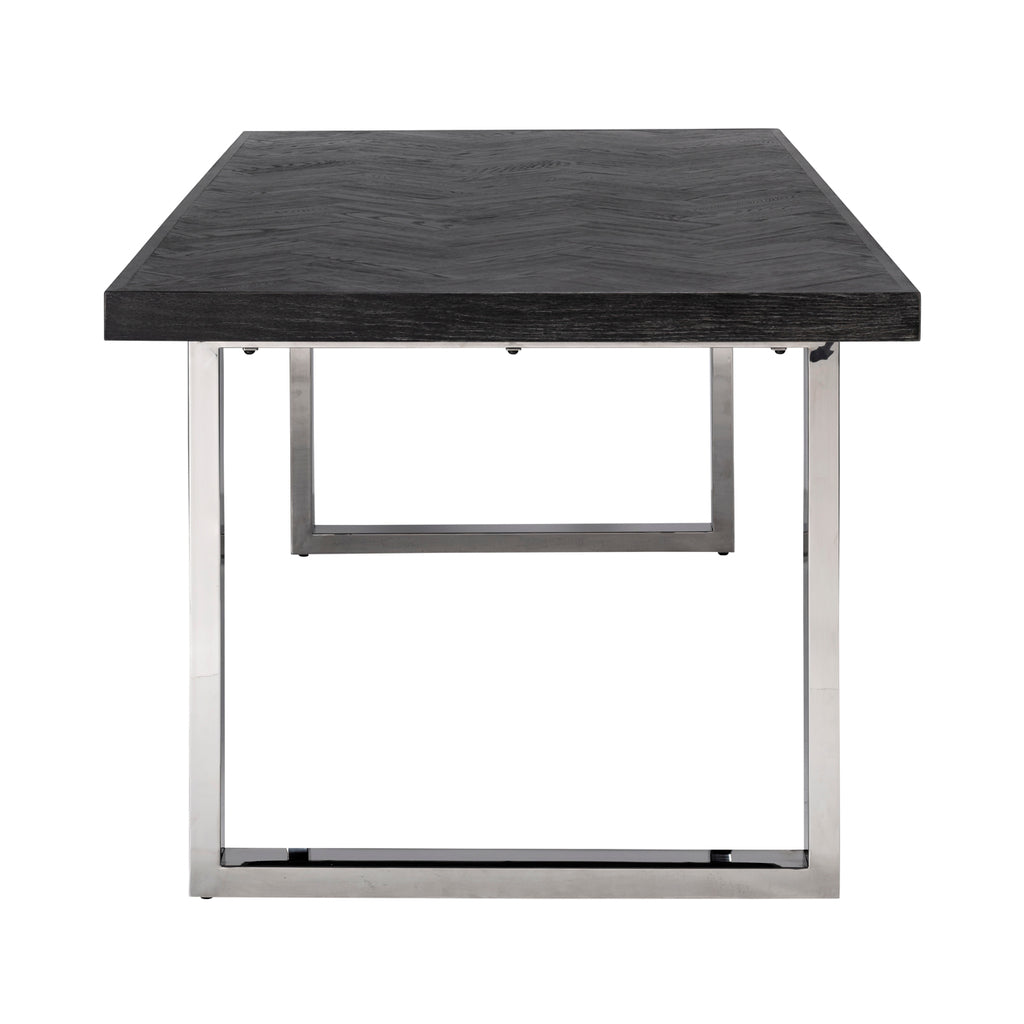 Table à manger Blackbone argent 220
