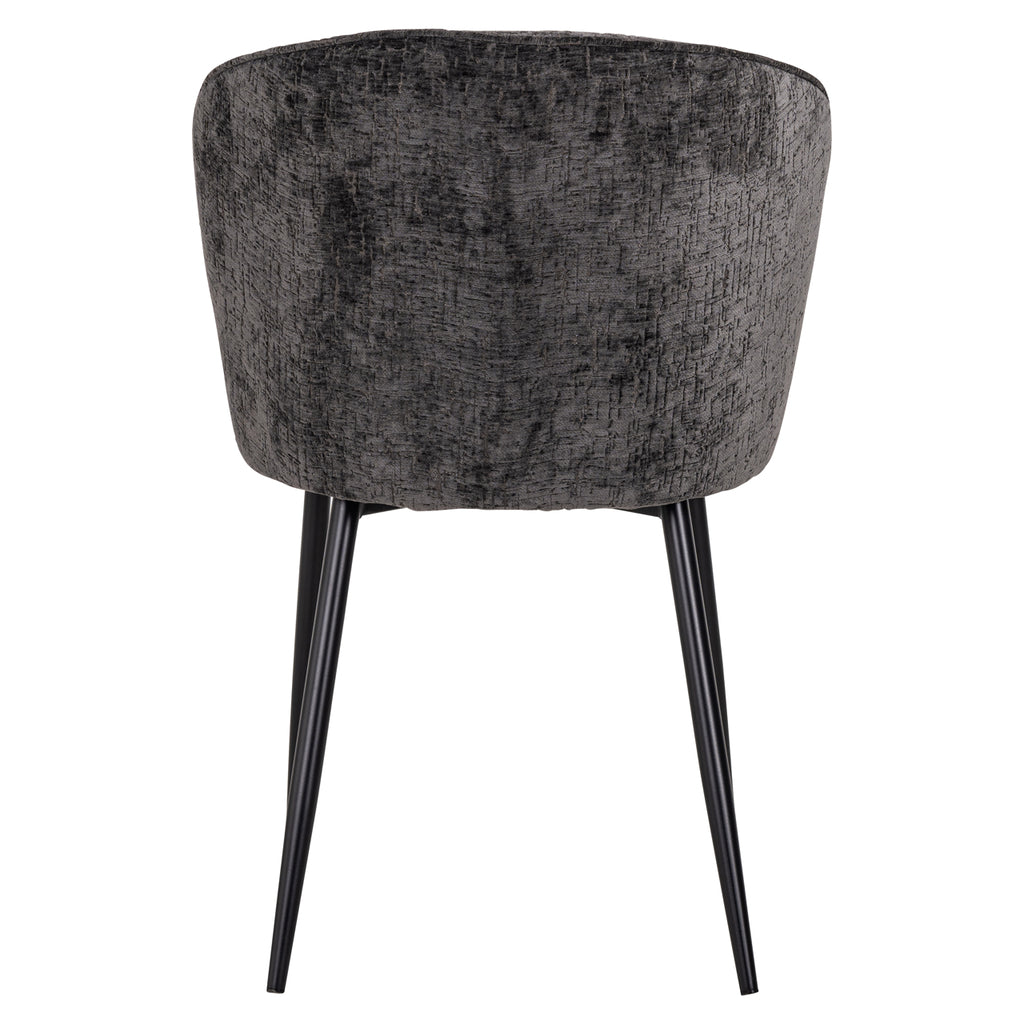 Stuhl Sandy Graphitinsel (Set von 2)