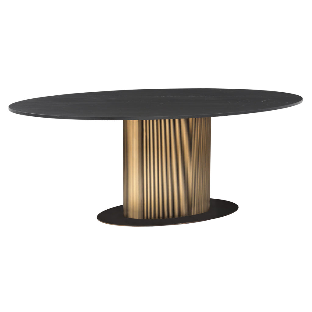 Eettafel Ironville oval 235