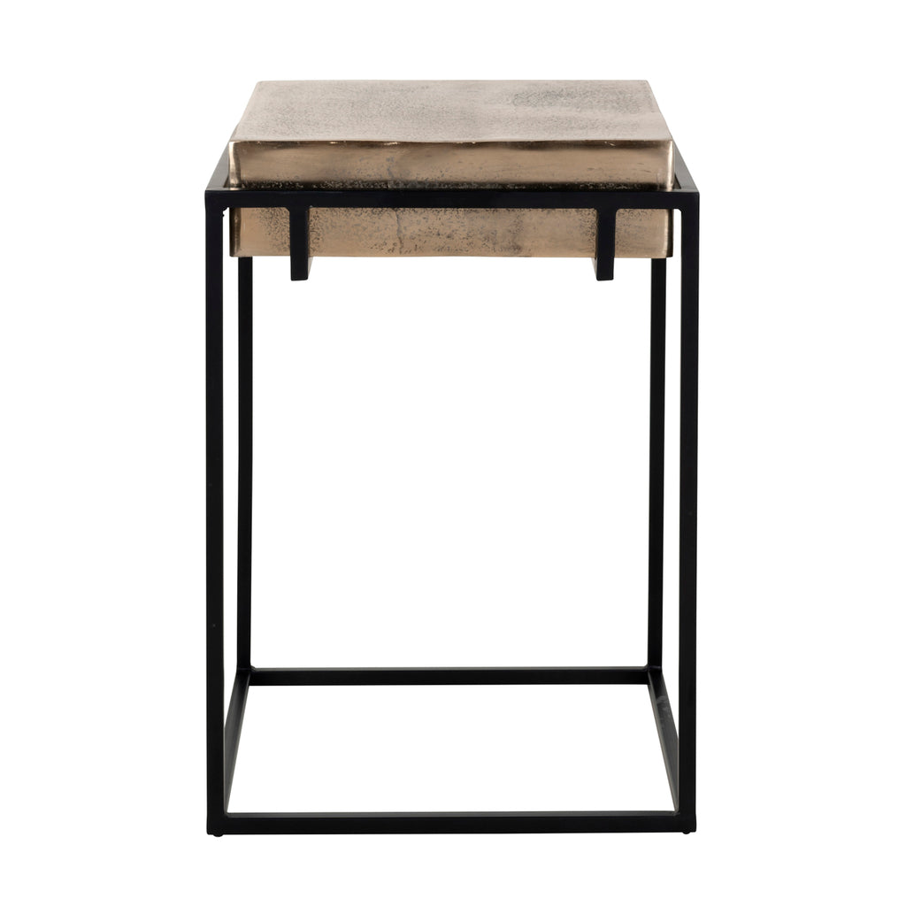 Table d'appoint Calloway or champagne
