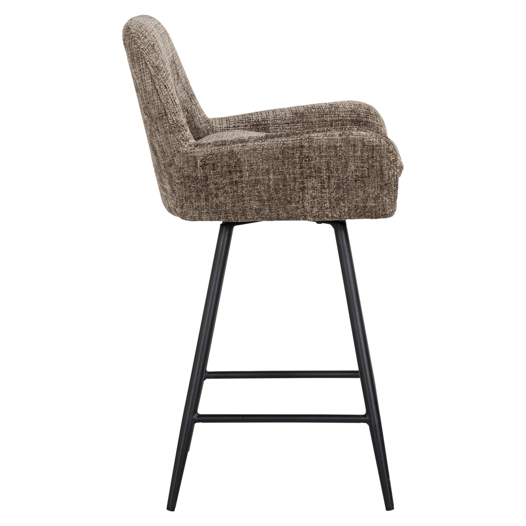 Counter stool Linsey stone chenille