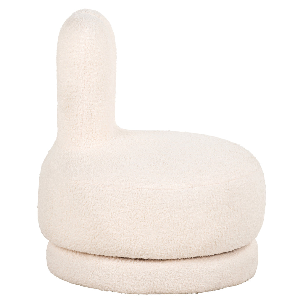 Kinderstoel Bunny white teddy